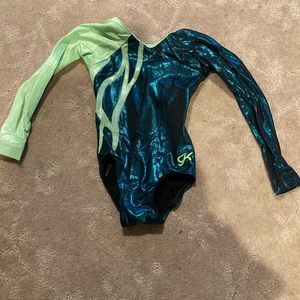 long sleeve gymnastics leotard